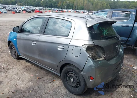 2015 Mitsubishi Mirage De/Rf from USA, damaged, VIN ML32A3HJ7FH039489